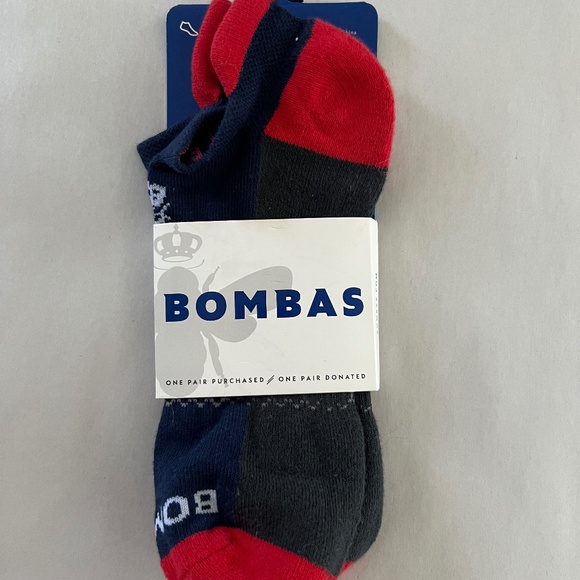 BOMBAS LARGE SOCKS RED AND BLUE - Picture 1 of 3